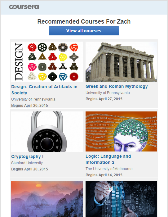 Coursera, which provides online courses from some of the world’s top universities, knows that the key to great customer relationships is engagement.